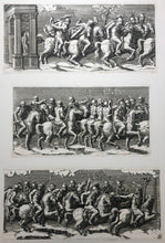 Charger l&#39;image dans la galerie, L’Entrée de l&#39;Empereur Sigismond à Mantouë. Gravé en vingt-cinq feuilles, d&#39;après une longue frise exécutée en stuc dans le Palais du Té de la même ville, sur un dessin de Jules Romain (c.1499-1546). 1675.
