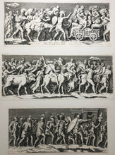 Charger l&#39;image dans la galerie, L’Entrée de l&#39;Empereur Sigismond à Mantouë. Gravé en vingt-cinq feuilles, d&#39;après une longue frise exécutée en stuc dans le Palais du Té de la même ville, sur un dessin de Jules Romain (c.1499-1546). 1675.
