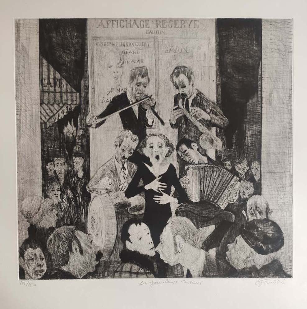 La Goualeuse des Rues. [Edith Piaf]. 1986