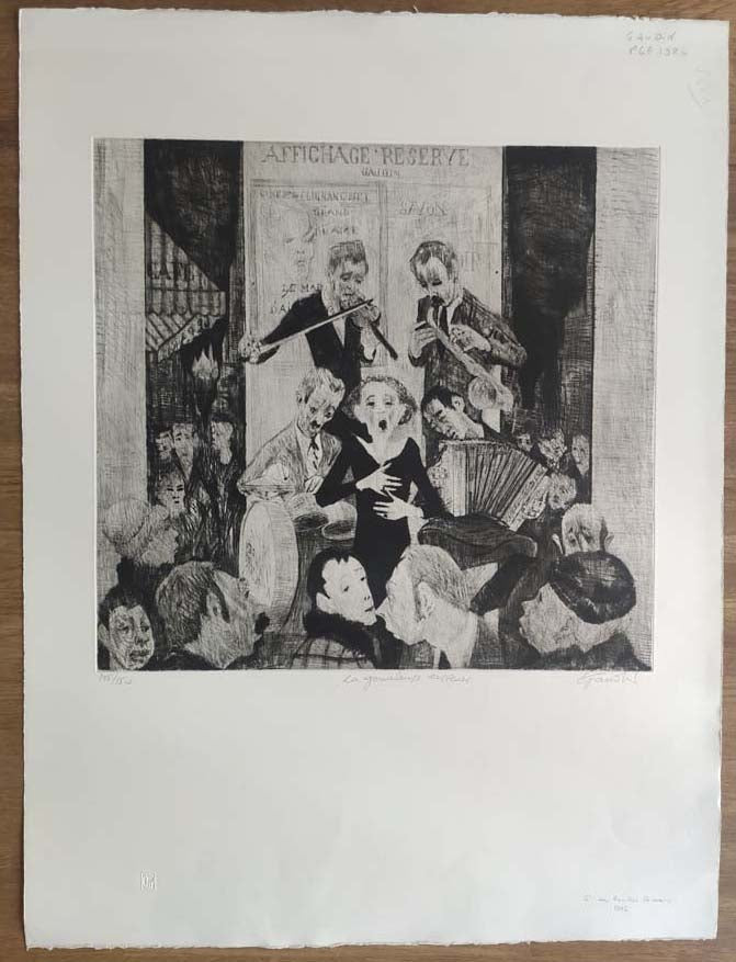 La Goualeuse des Rues. [Edith Piaf]. 1986