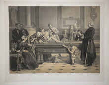 Charger l&#39;image dans la galerie, La partie de billard.  1858.
