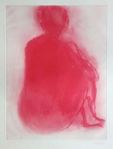 Rouge assis II. 1984