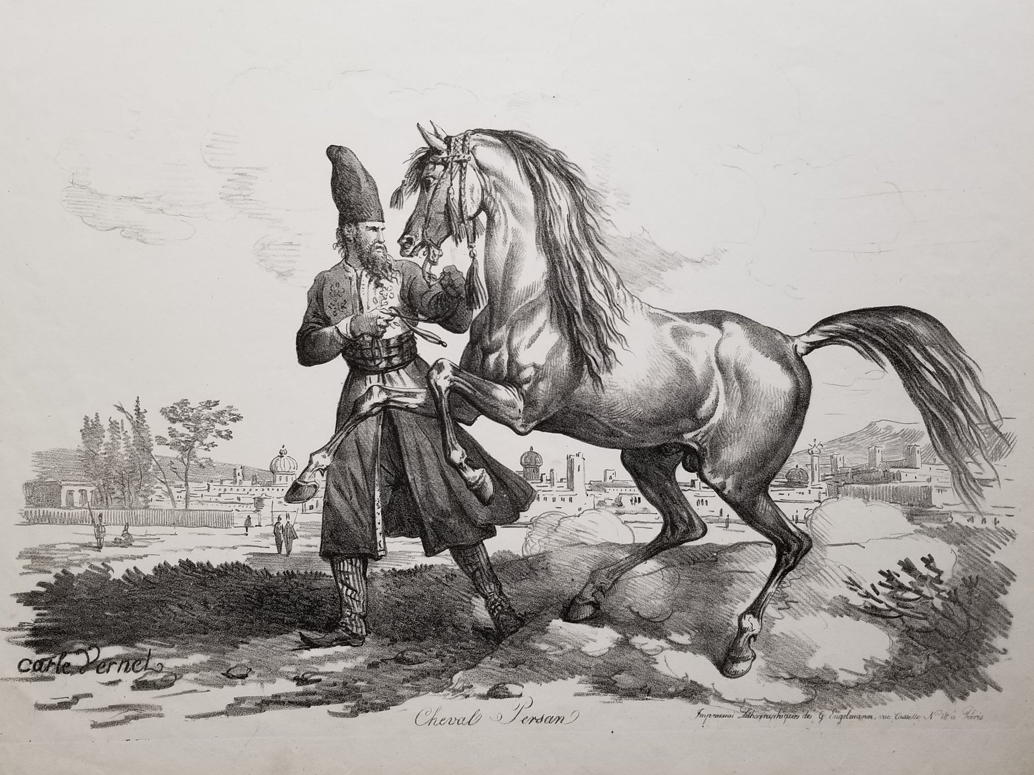 Cheval Persan. c.1820.