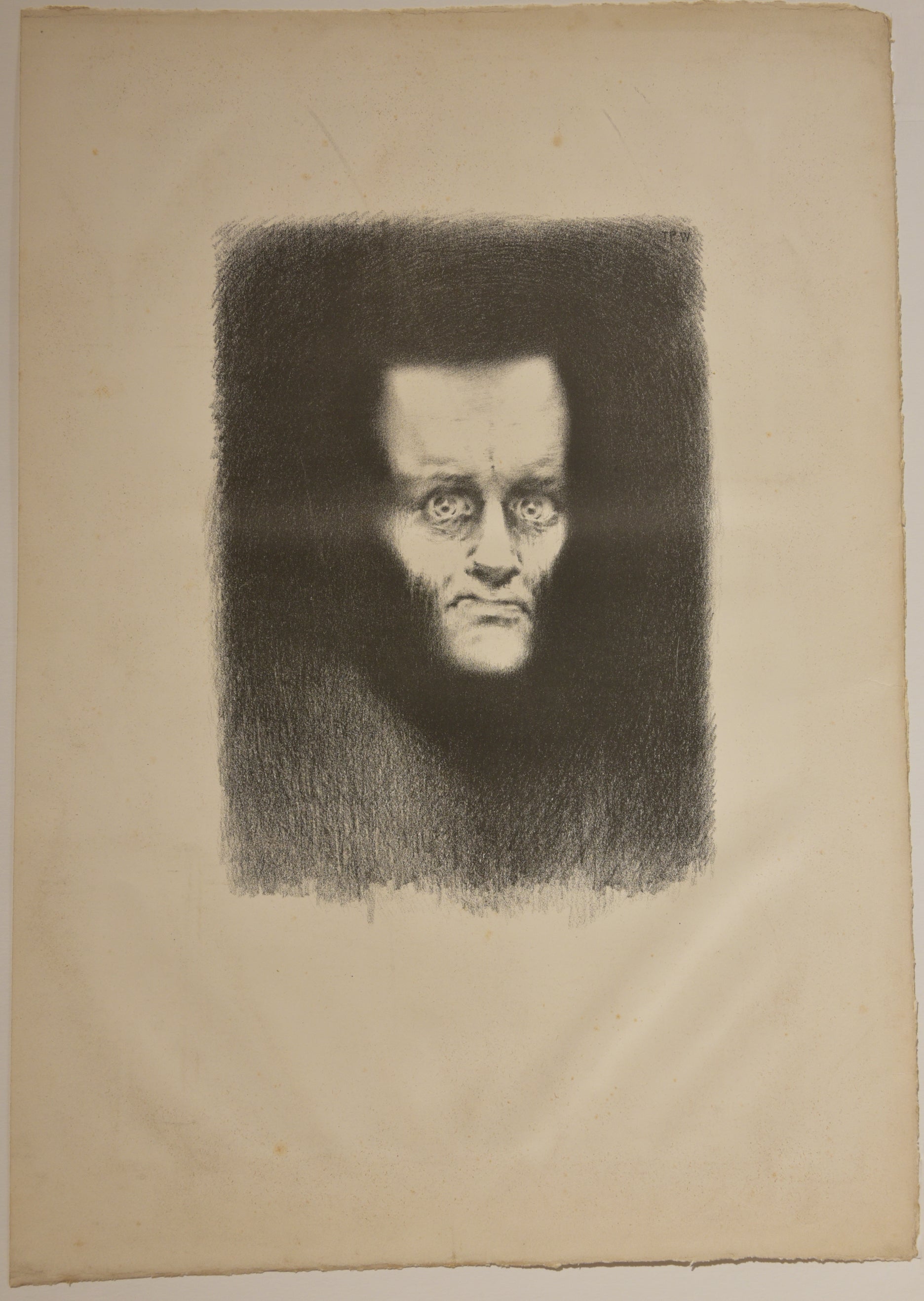 Solitude [Visage d'homme].