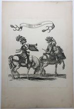 Charger l&#39;image dans la galerie, Quadrille des Turcs [Troisième Quadrille].  1670.
