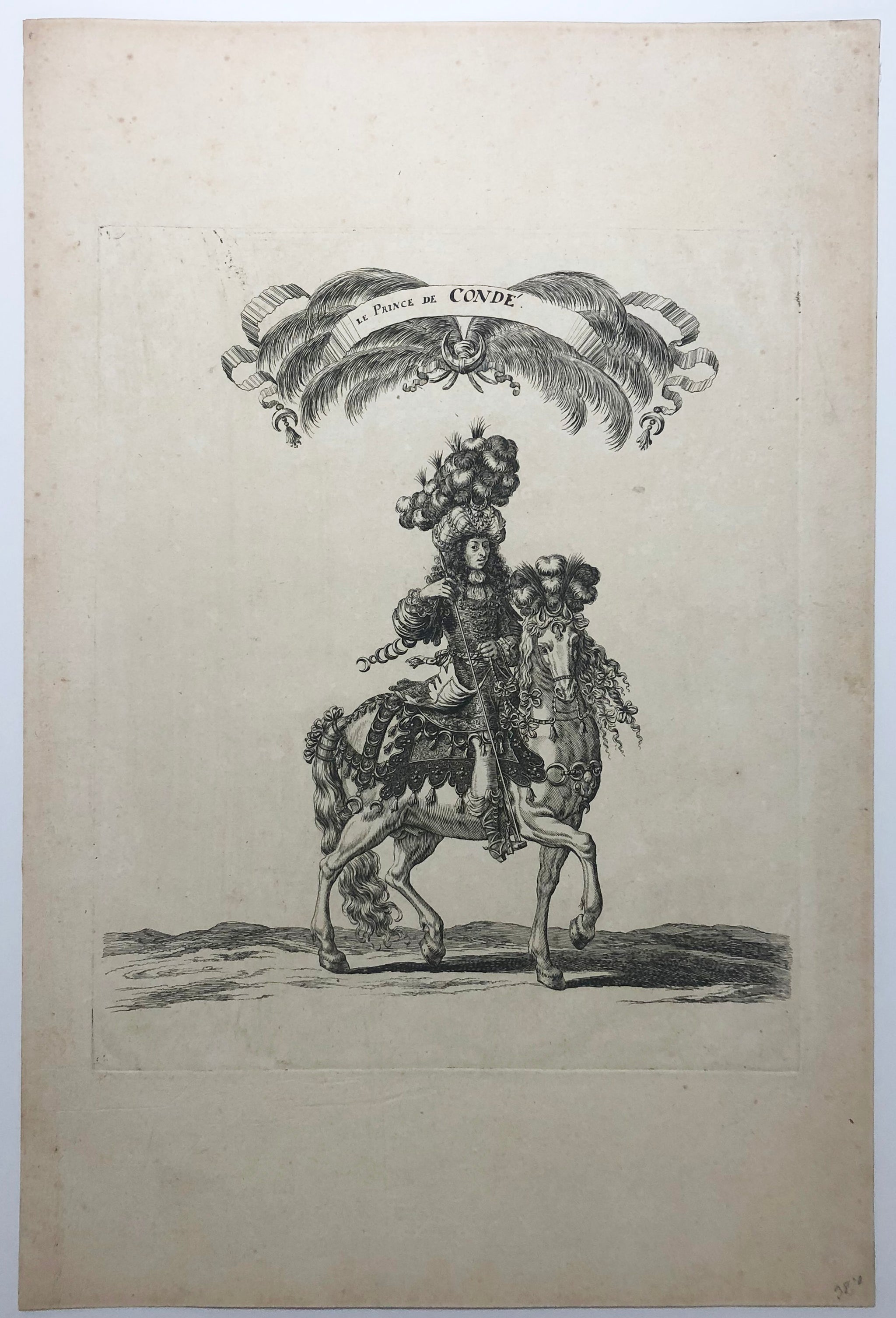 Quadrille des Turcs [Troisième Quadrille].  1670.