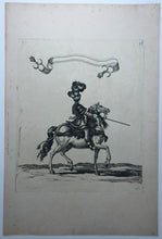Charger l&#39;image dans la galerie, Quadrille des Turcs [Troisième Quadrille].  1670.
