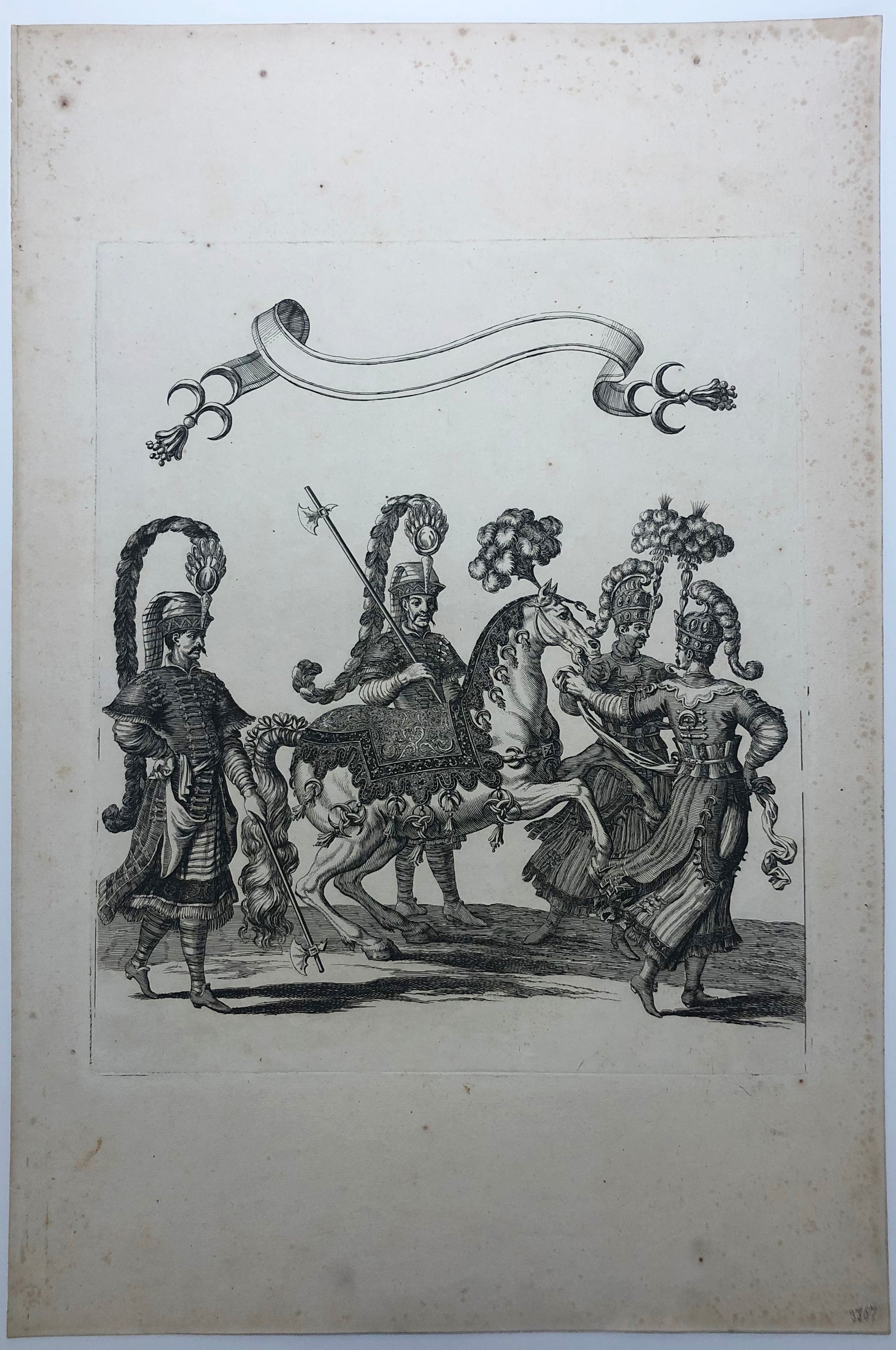 Quadrille des Turcs [Troisième Quadrille].  1670.