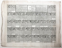 Charger l&#39;image dans la galerie, Jeu des Illustres Capitaines, Philosophes, Orateurs et Poètes. Par N. de Fer. 1672.
