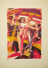 Charger l&#39;image dans la galerie, [Numéro de cirque : sur le fil].  c.1974.
