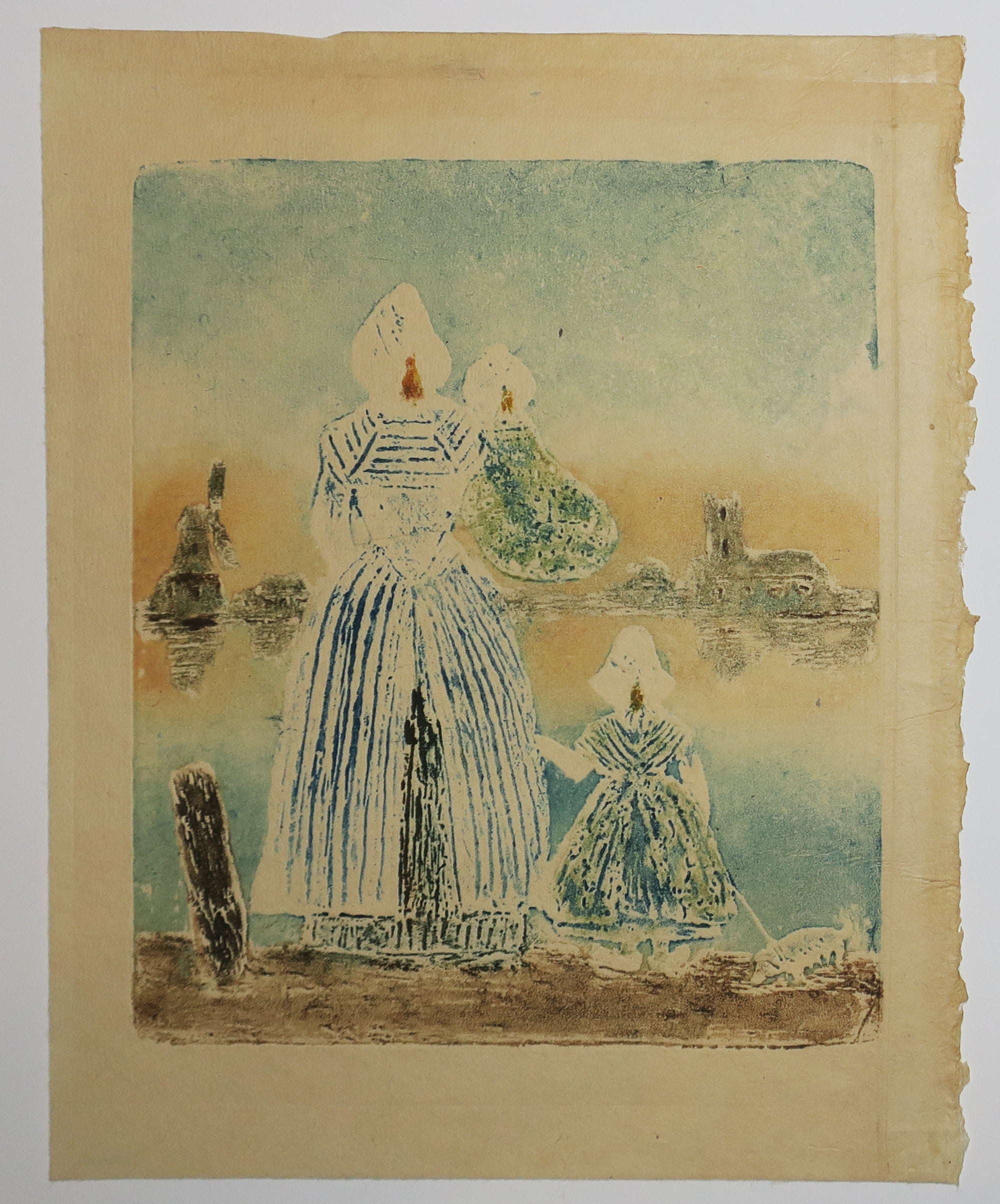 [Famille hollandaise de dos].
