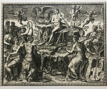 Charger l&#39;image dans la galerie, Apollon et les Muses.  1563.
