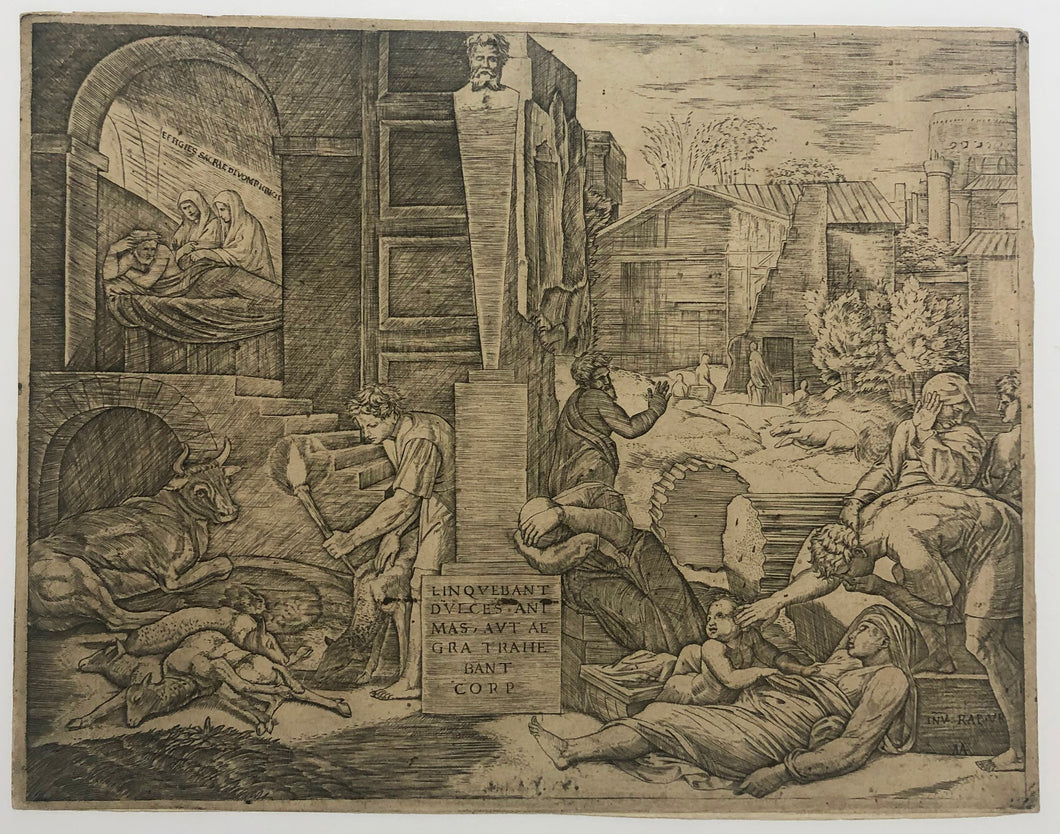 La peste de Phrygie ou Il Morbetto.  c.1515.
