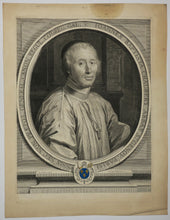 Charger l&#39;image dans la galerie, Portrait de Jean-Baptiste Chaubert (1643-1703), abbé de Sainte-Geneviève de Paris (1697-1703) et supérieur général des chanoines régulières de la congrégation de France. 1702.
