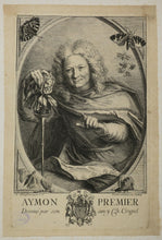 Charger l&#39;image dans la galerie, Portrait d&#39;Aymon Premier, Etienne-Isidore-Théophile Aymon, porte-manteau du roi et général du régiment de la Calotte.  1726.

