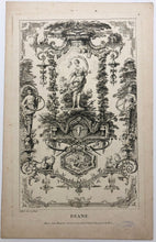 Charger l&#39;image dans la galerie, Livre de portières inventées &amp; gravées à l&#39;eau forte par Gillot peintre du Roi.  c.1737.
