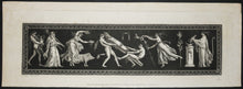 Charger l&#39;image dans la galerie, Frises aux motifs à l&#39;Antique.  c.1780.
