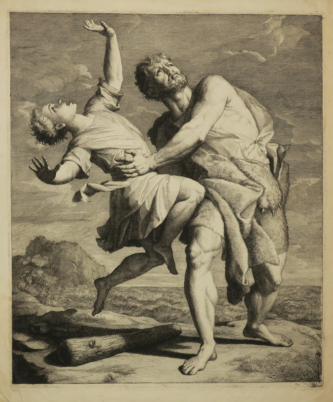 Hercule jetant Lichas à la mer (Hercules Lycham Mittit in Euboicas Tormento Fortius Undas).