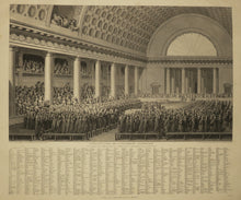 Charger l&#39;image dans la galerie, Constitution de l&#39;Assemblée Nationale et Serment des Députés qui la composent à Versailles le 17 juin 1789.
