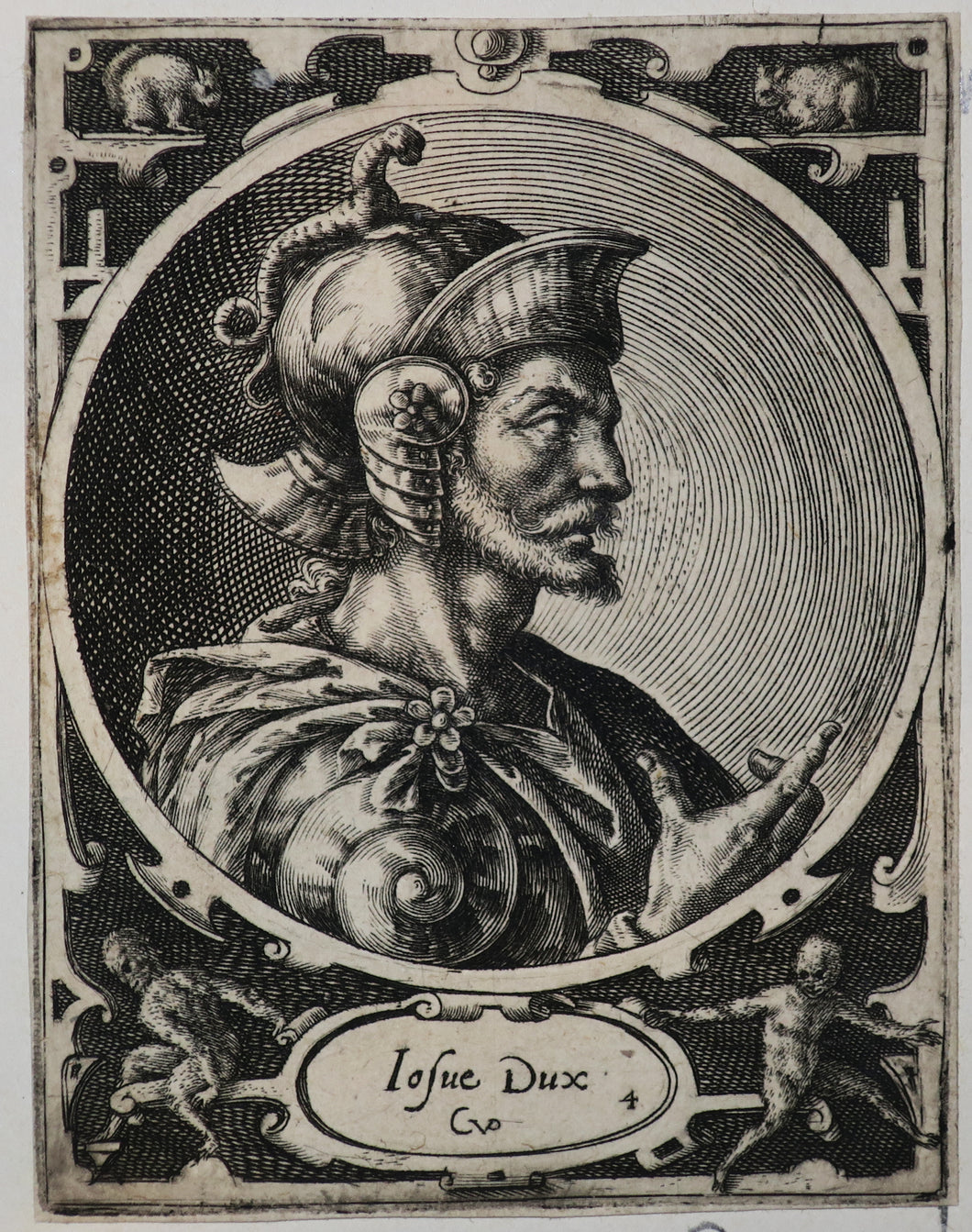 Josue Dux.  1590-1610.