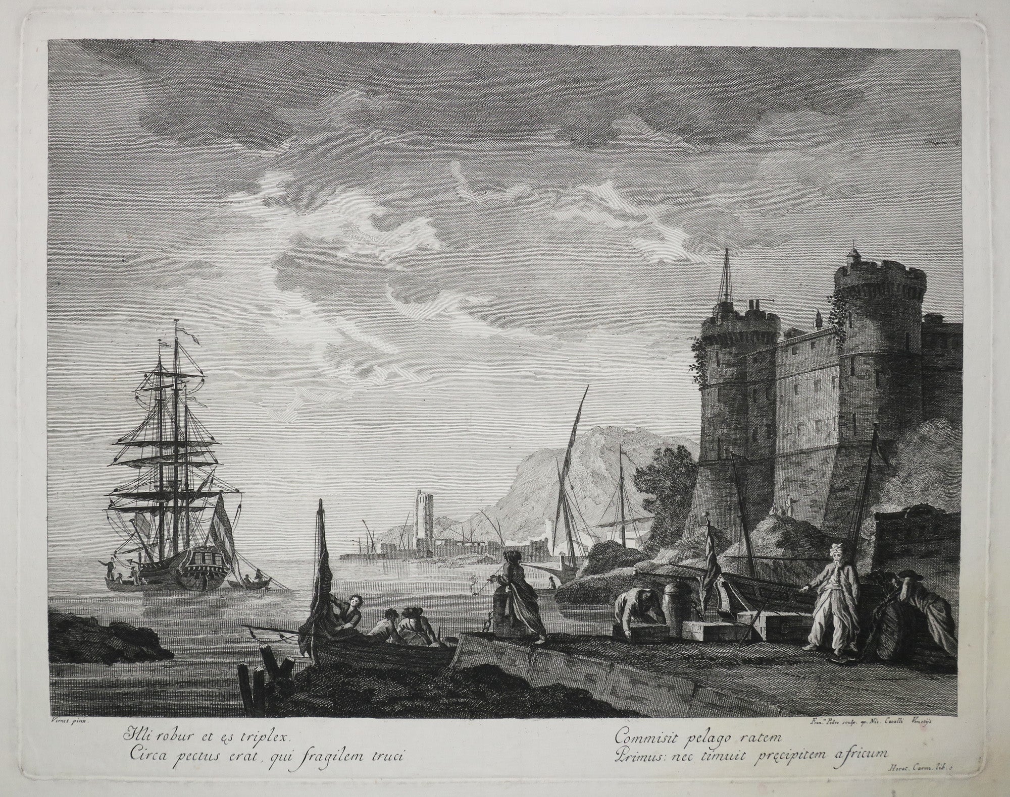 [Le port]. c.1790.