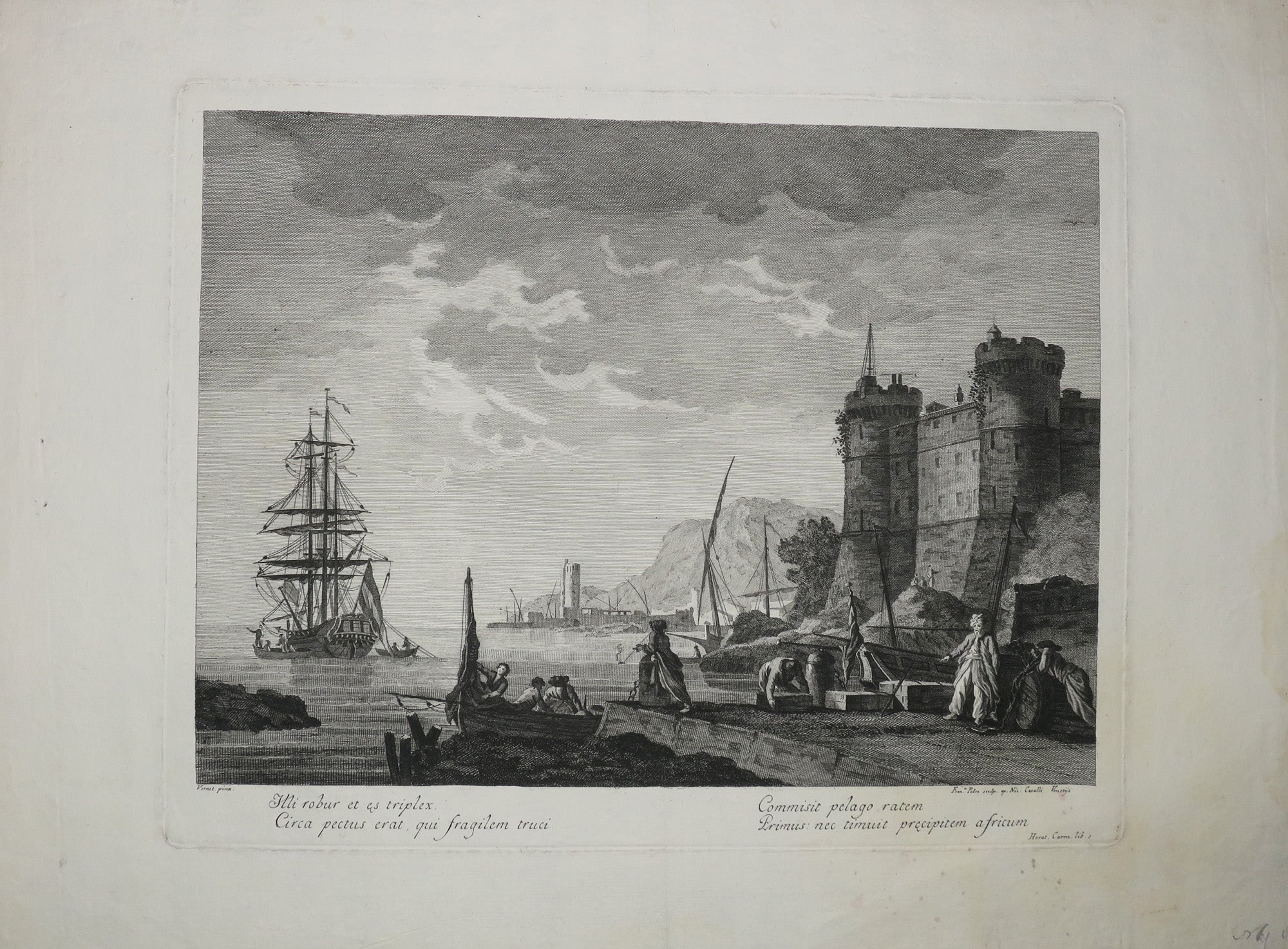 [Le port]. c.1790.