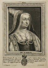 Charger l&#39;image dans la galerie, Portrait de Marie de Bourgogne (1457-1482), Impératrice (Maximilien Ier); fille héritière du duc Charles le Téméraire.
