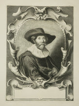 Charger l&#39;image dans la galerie, Portrait de Dirck Jansz van Oirschott (1612-1640), calligraphe à Amsterdam.  XVIIIème.
