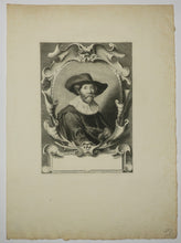 Charger l&#39;image dans la galerie, Portrait de Dirck Jansz van Oirschott (1612-1640), calligraphe à Amsterdam.  XVIIIème.
