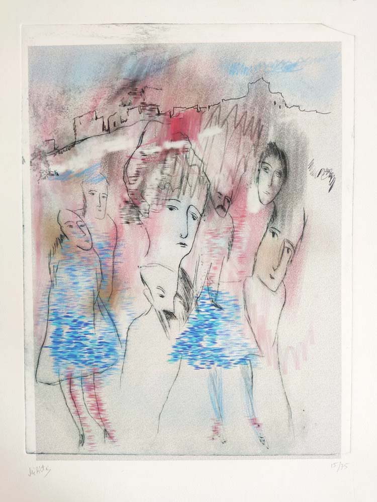 [Silhouettes colorées]. 2008