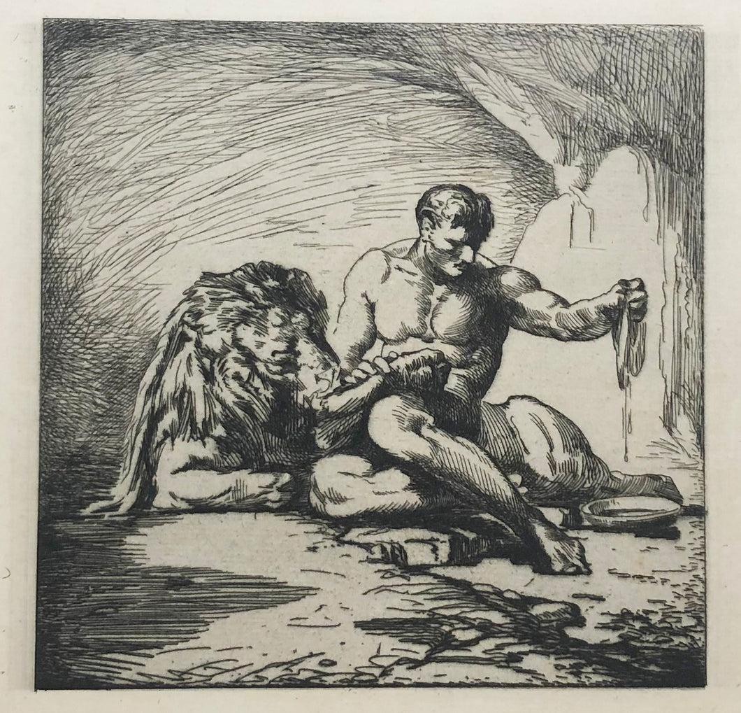 [Androclès et son lion].