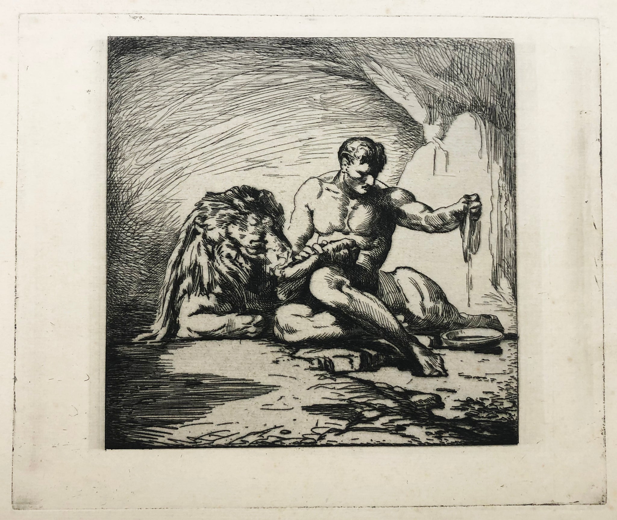 [Androclès et son lion].