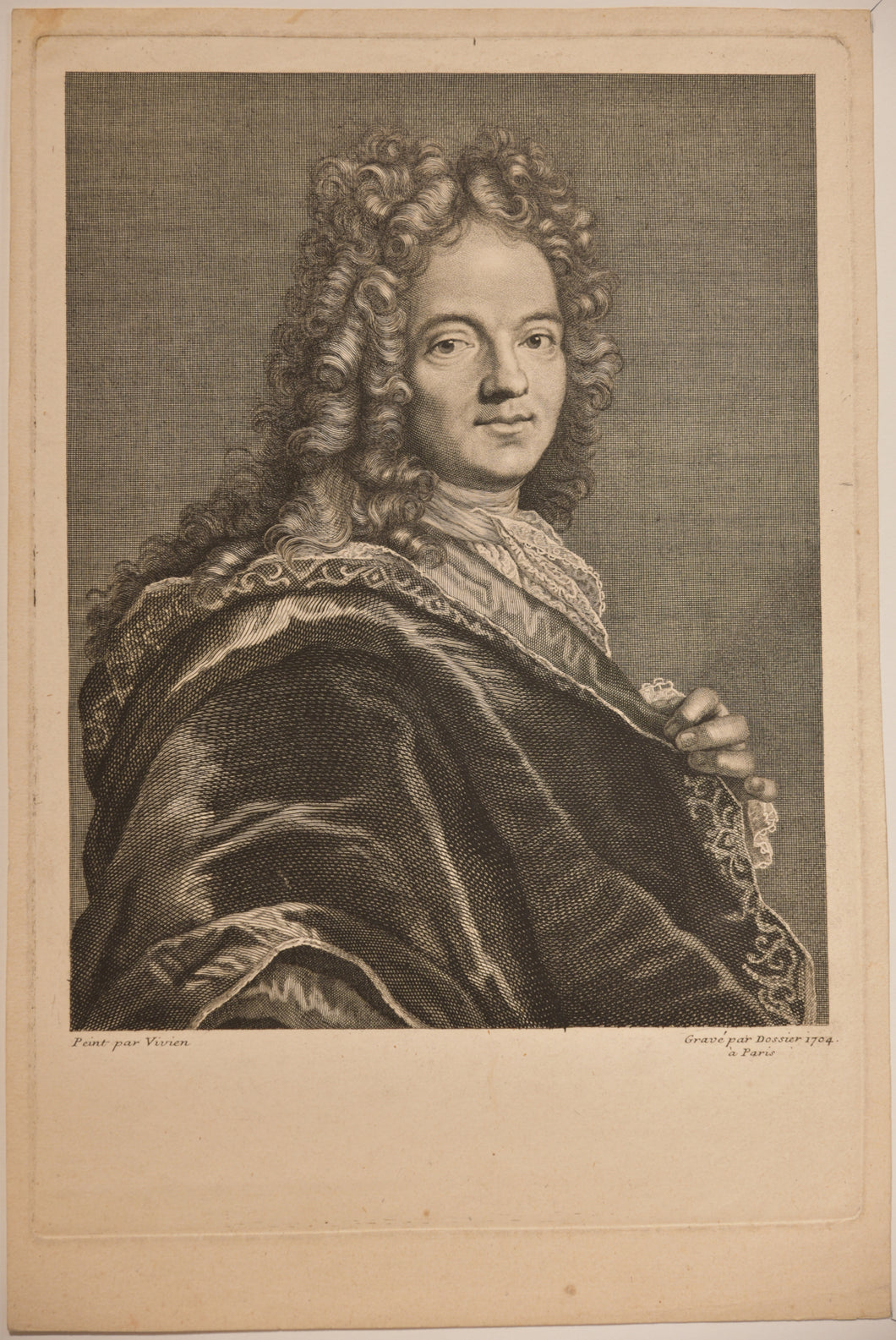 Portrait de Mesterner, Polonais.  1704.
