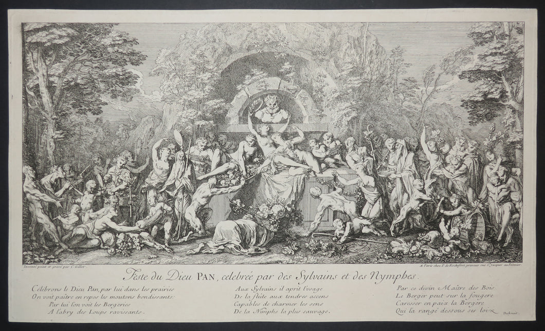 Fête du Dieu Pan, célébrée par des Sylvains et des Nymphes.