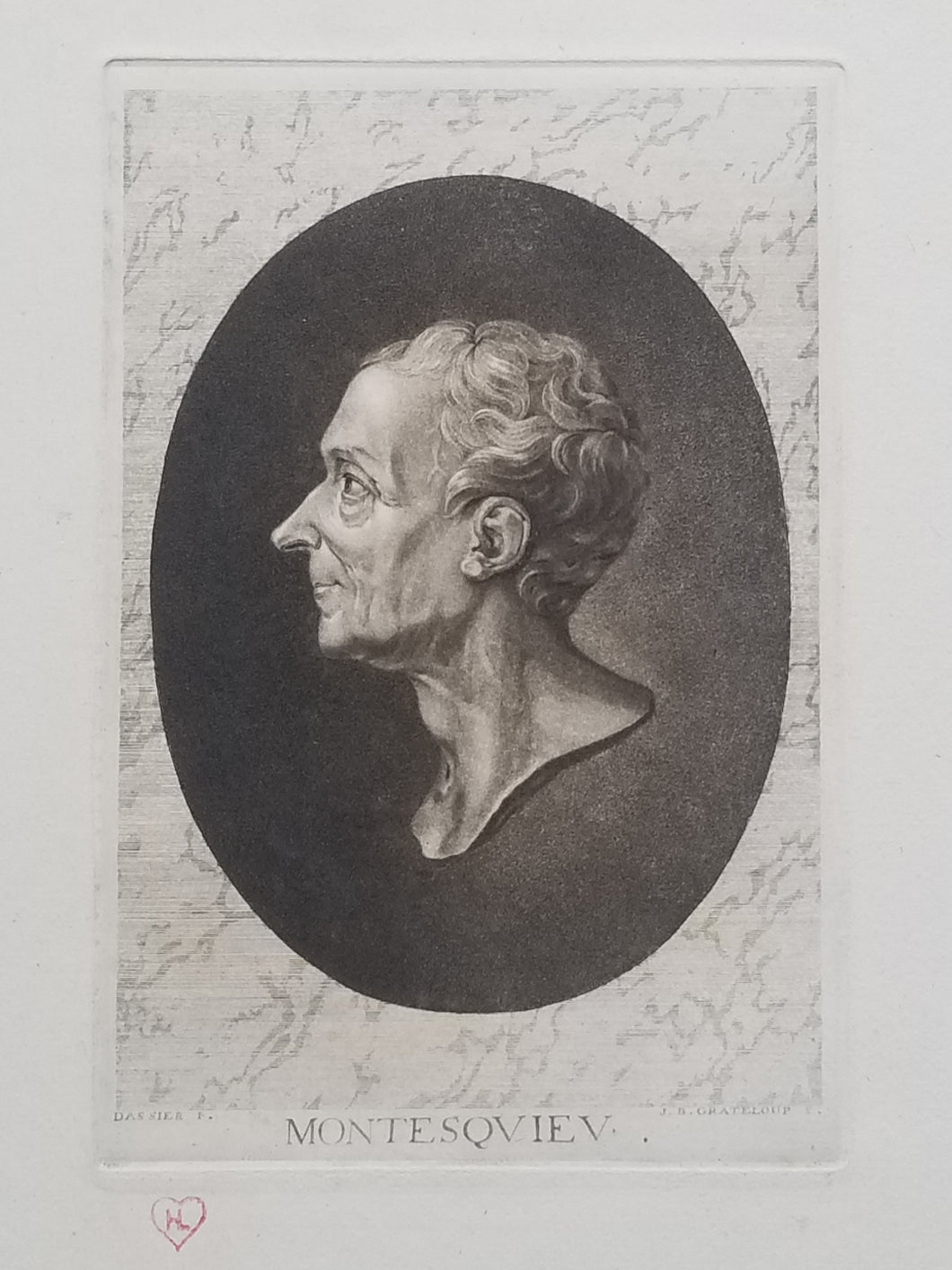 Montesquieu. 1768.