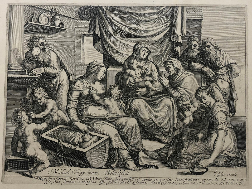 La Sainte Famille (Quam beata Domus David ex gua..).  c.1600.