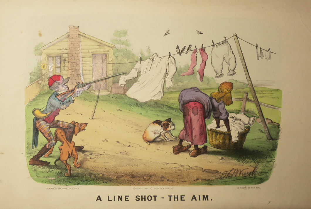A line shot - The aim [Un coup de ligne - L'objectif].