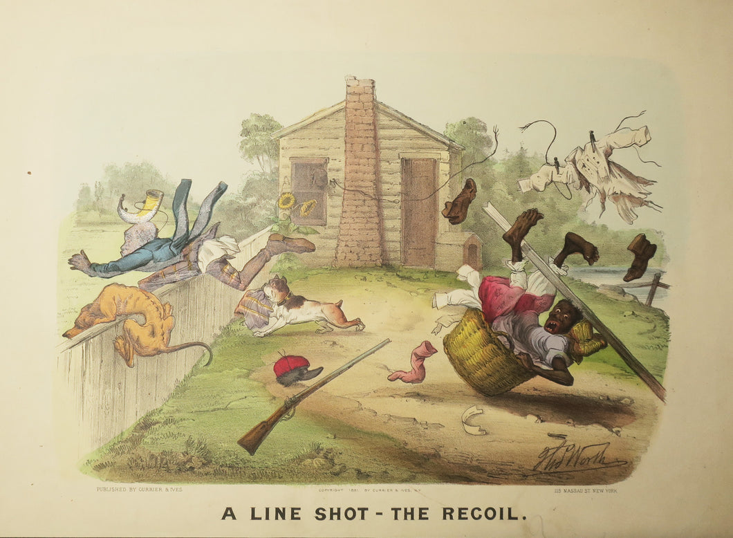 A line shot - The recoil [Un coup de ligne - Le recul].