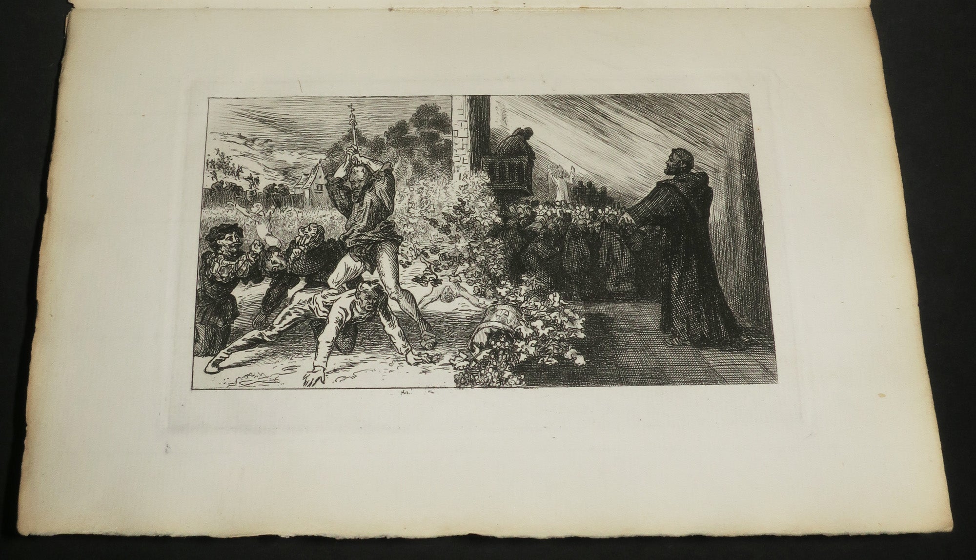 Eaux-fortes de Rabelais dessinées par Bracquemond - [Oeuvres de François Rabelais].