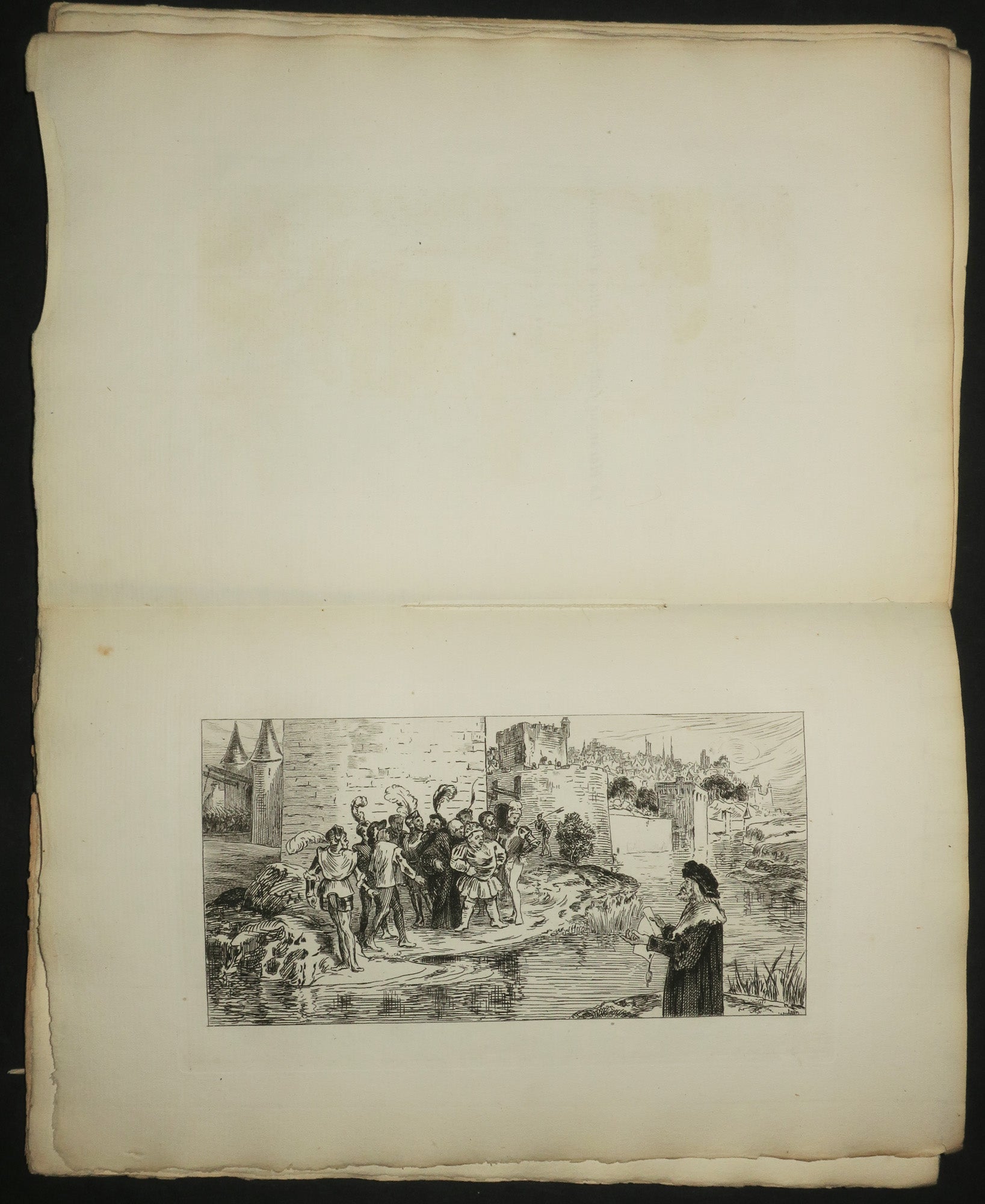 Eaux-fortes de Rabelais dessinées par Bracquemond - [Oeuvres de François Rabelais].