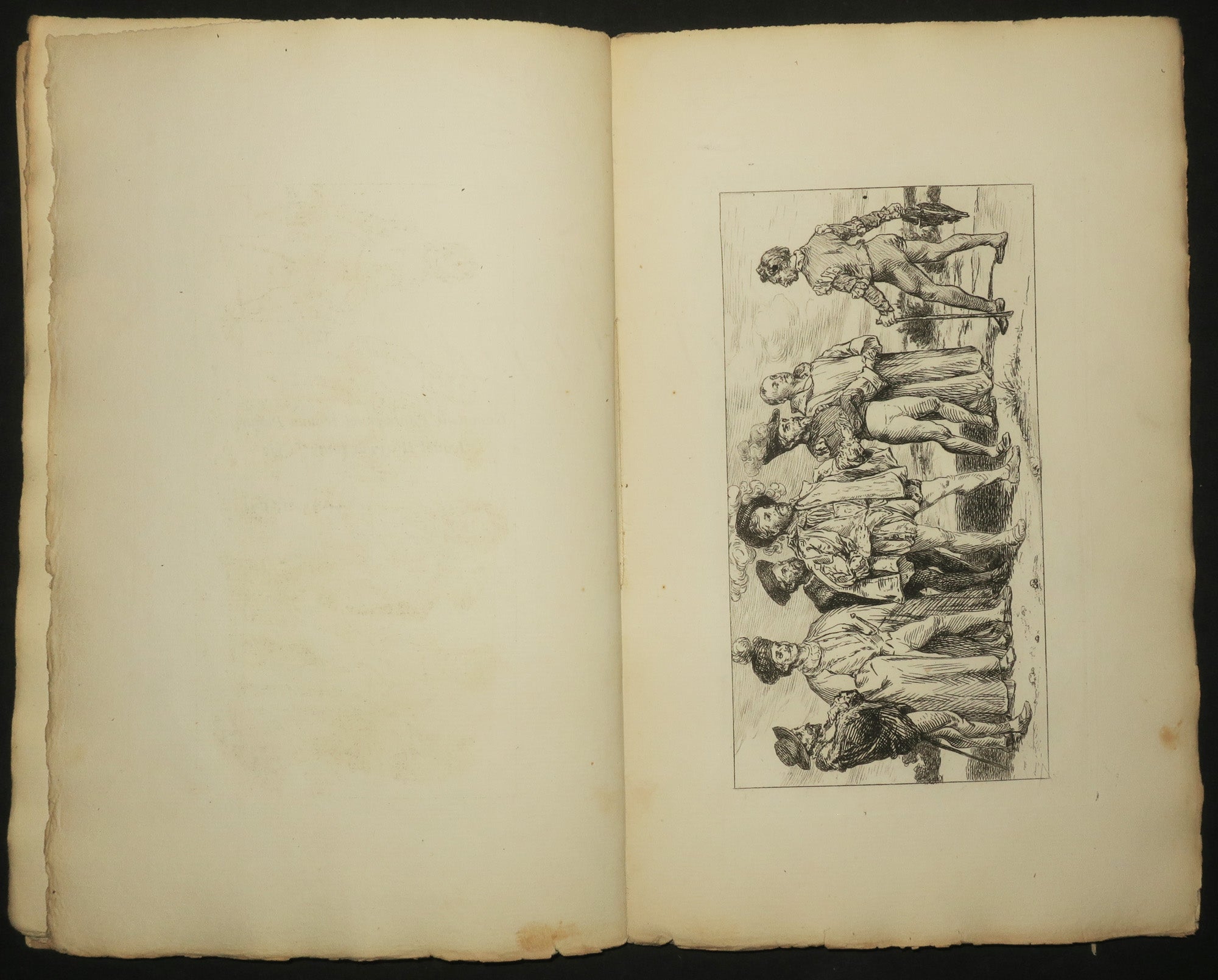 Eaux-fortes de Rabelais dessinées par Bracquemond - [Oeuvres de François Rabelais].