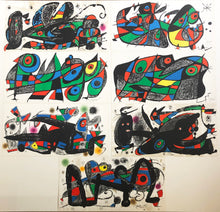 Charger l&#39;image dans la galerie, Les sept pays. Miro, Sculptures.  1974-1975.
