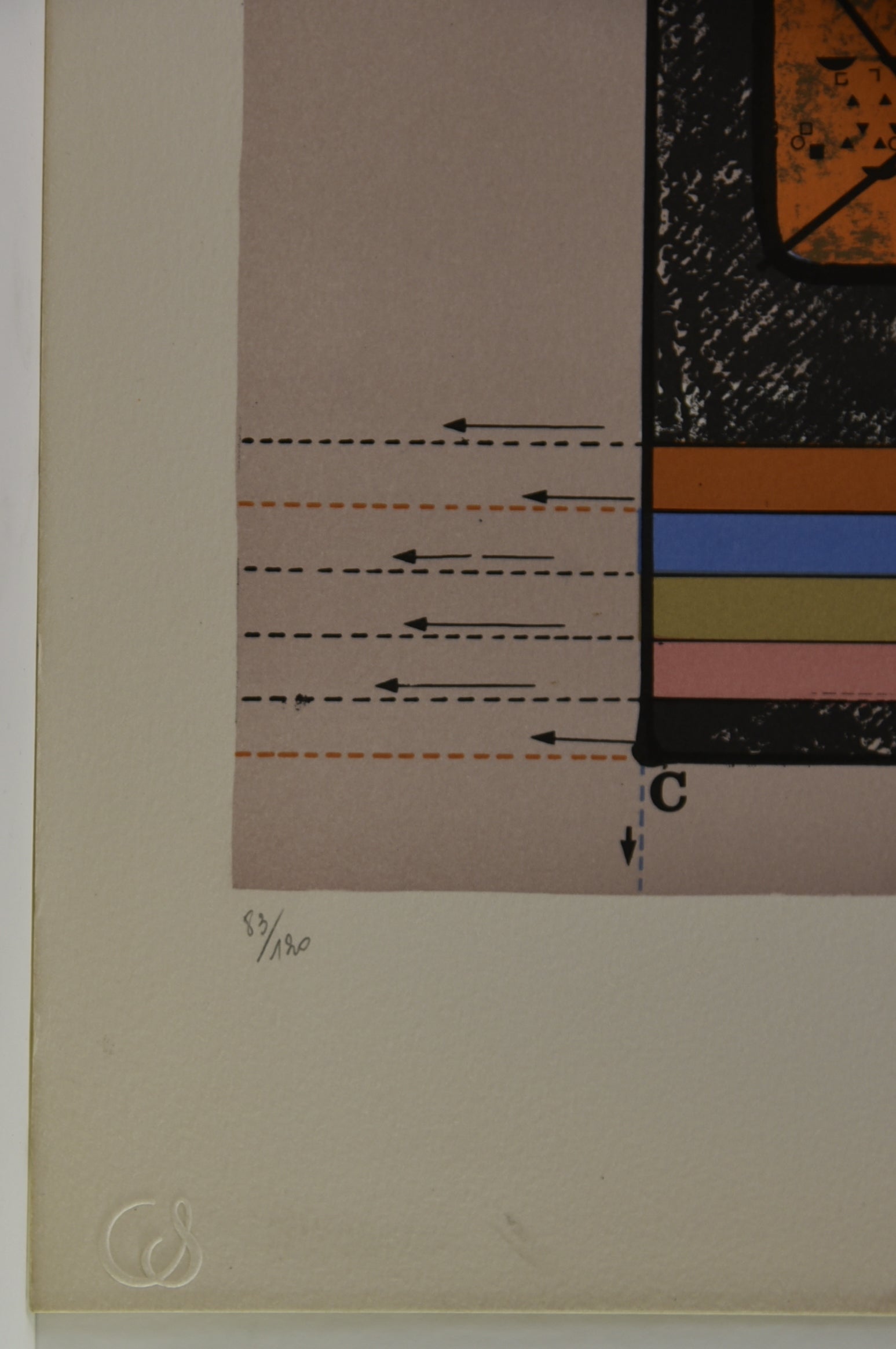 [Composition géométrique – Patchwork]. 1974.