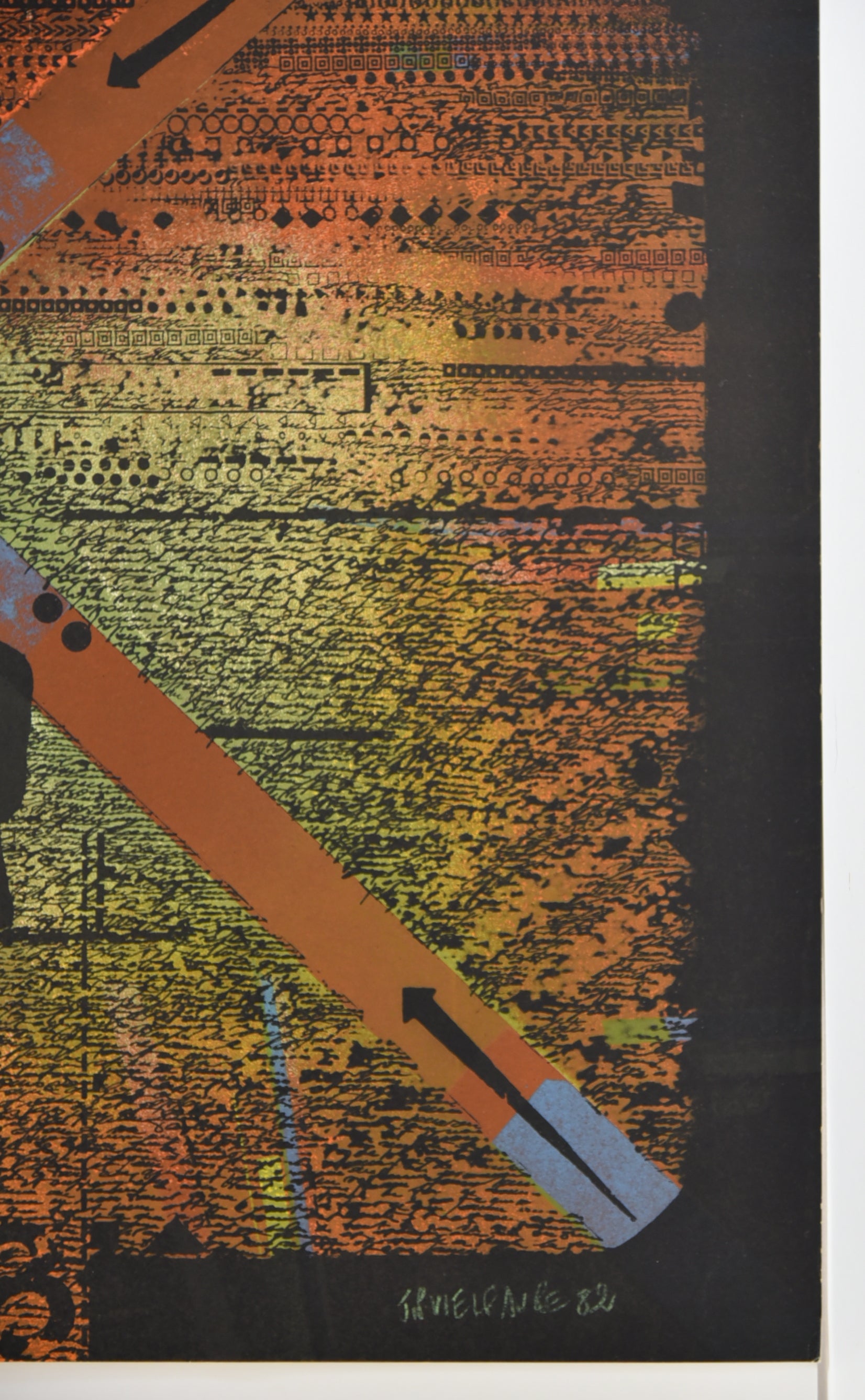 [Alphabet multicolore – NYC 3]. 1982.