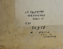 Charger l&#39;image dans la galerie, Errance dans le labyrinthe. 1958.
