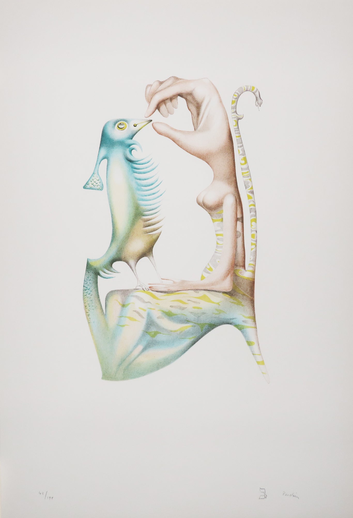 L’alphabet, Album de vingt-deux lithographies originales.