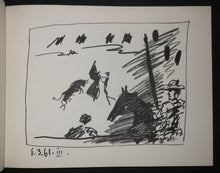 Charger l&#39;image dans la galerie, Picasso : Toreros, 1961.
