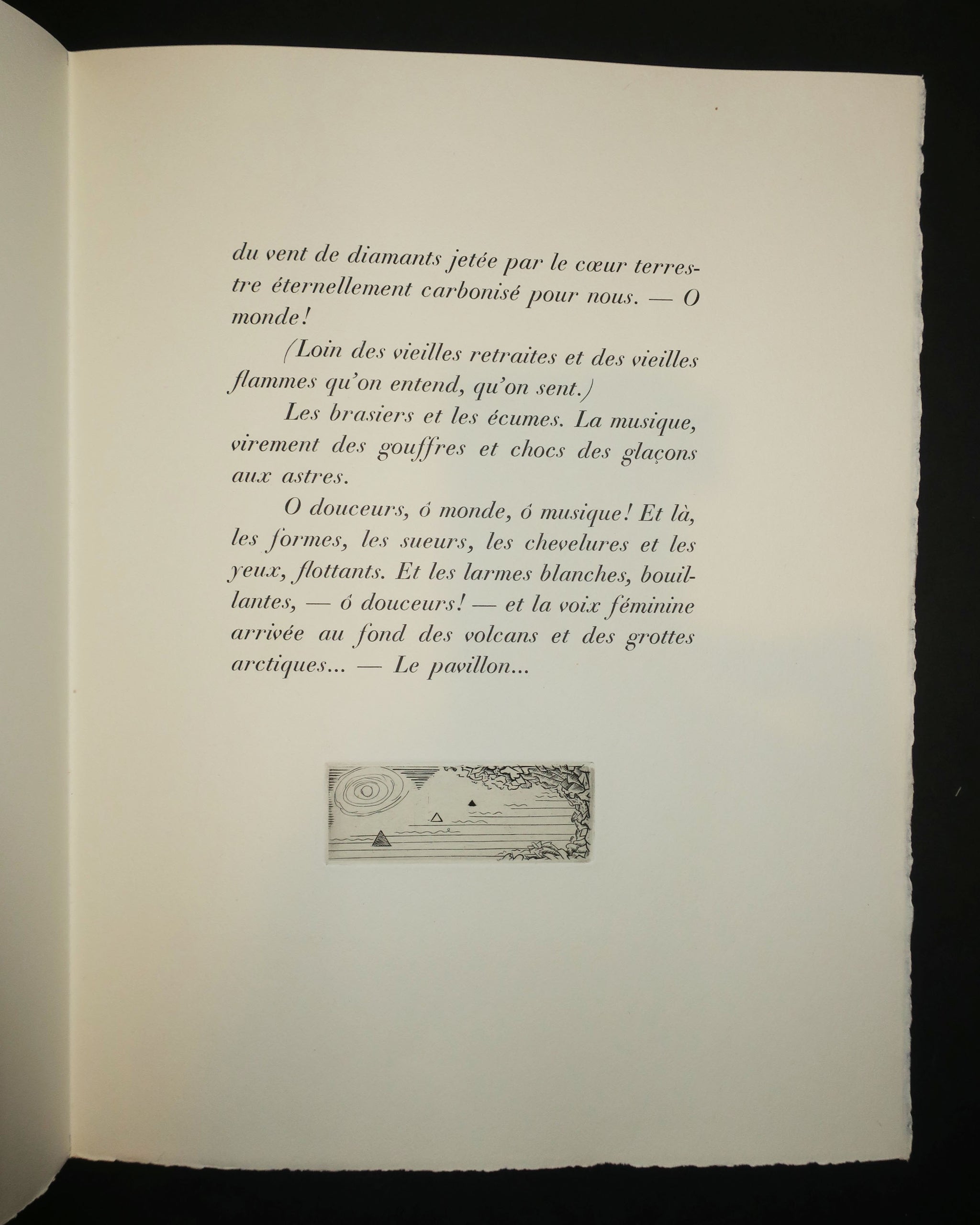 Hommage à Rimbaud, 1945.