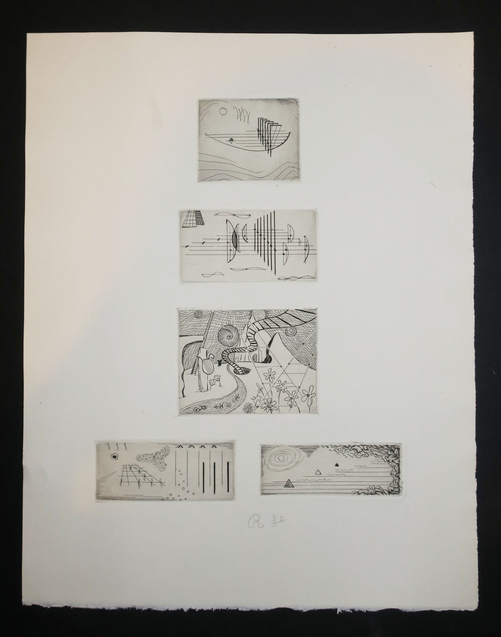 Hommage à Rimbaud, 1945.