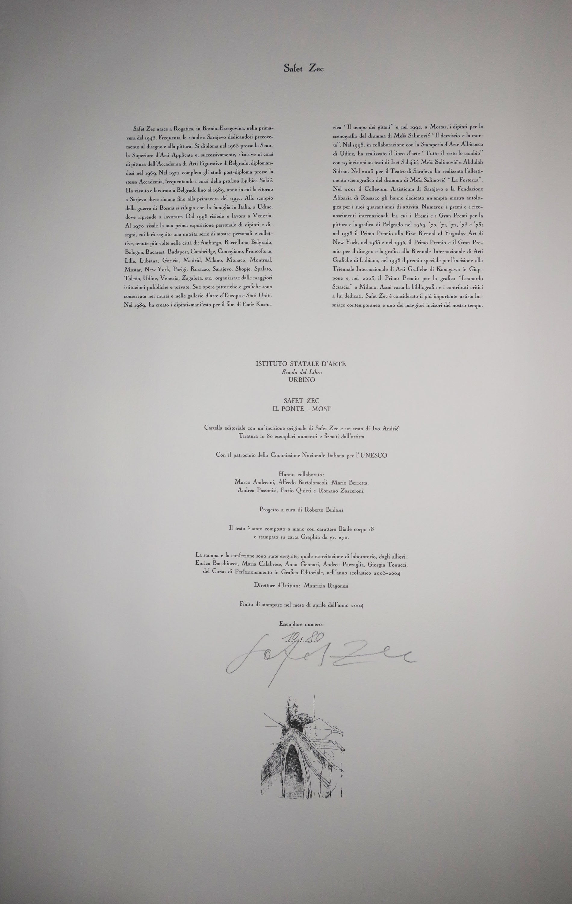 Il Ponte Most, 2003-2004.